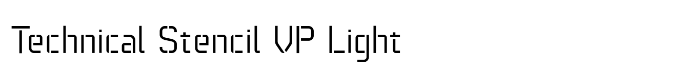 Technical Stencil VP Light image